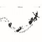 Wall Sticker Cartoon Character Peter Pan And Fairies Baby Room Decal Decor