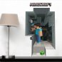 Wall paper Cartoon Minecraft Wall Stickers For Kids Room Decal Home