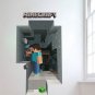 Wall paper Cartoon Minecraft Wall Stickers For Kids Room Decal Home