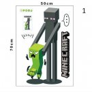 Wall paper Cartoon Minecraft Wall Stickers For Kids Room Decal Home