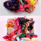 8Pcs/Lot Mix Style Clips For Hair band Polka dot leopard trip hair