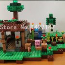 Surprise! 2015 new 670pcs minecraft factory building blocks sets toys Minifigures bricks