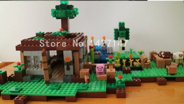 Surprise! 2015 new 670pcs minecraft factory building blocks sets toys Minifigures bricks