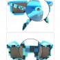 My wold minecraft sunglasses spectables specs creeper  game toys square glasses Mosaics