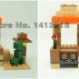322 Pcs MY World legoelieds 4in1 steve zombie skeleton enderman minecraft Building Blocks