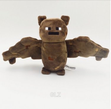 Minecraft Overworld Bat 7" Plush Toy Soft Stuffed by Jazwares