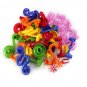 HOT Taotown's 105pcs DIY Construction Marble Race Run Maze Balls Track plastic Building Blocks