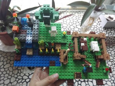 262pcs minecraft factory building blocks Best Collection Children Gift toysThree kinds of assembling