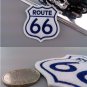 Biker Vest Jacket Cloth Patches ROUTE 66 Mark HARLEY RIDER DIY Parts Loco Motive Embroidery Patches
