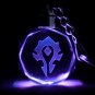 Anime Crystal World Of Warcraft Keychain, WOW Key Chain Souvenirs Key Ring Key Holder