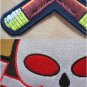 Embroidery "outlaws florida "Patches for Jacket Back Full Size and Full Set