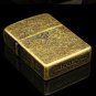 ZORRO World War II bronze metal copper gasoline lighter,Classic kerosene lighter 1939-1945