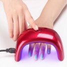 Mini Portable 9W LED CCFL Nail Dryer Curing Lamp Machine for UV Gel Nail Polish EU Plugs