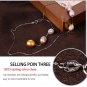 Baroque NYMPH 100% real pearl jewelry necklace S925 sterling silver jewelry Personality fine