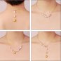 Baroque NYMPH 100% real pearl jewelry necklace S925 sterling silver jewelry Personality fine