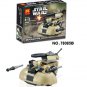 6pcs/set Star Wars warships spaceship clone wars Building Blocks Compatible with Lego toys