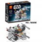 6pcs/set Star Wars warships spaceship clone wars Building Blocks Compatible with Lego toys