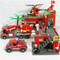 Original Kazi City Fire Station 774pcs/set Building Blocks Educational Compatible with lego