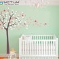 Nursery Tree Flowers Butterfly Art Baby Kids Room Wall Sticker Nature Wall Decor