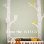100"x100" Birch Tree Wall Decals for nursery- Baby nursery room art mural vinyl wall decor stickers