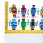 8PCS/lot Minecraft Game Brinquedo Toys Avengers Super Hero Justice League Building Blocks Toys