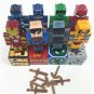 16pcs/lot Minecraft Avengers Ver. Hanger Creeper Action Figure Weapon Toys Keychain 3D