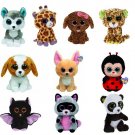 10Pcs/Lot TY Beanie Boos Plush Animals Plush Toys.Ty Big Eyes Soft Toys for Children