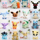 16pcs/set Anime 16 Different style Pokemon Plush Character Soft Toy Stuffed Animal