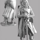 TOY SOLDIERS Knight Temlar with Axe Middle Ages 54mm 1/32 METAL FIGURE Or-09