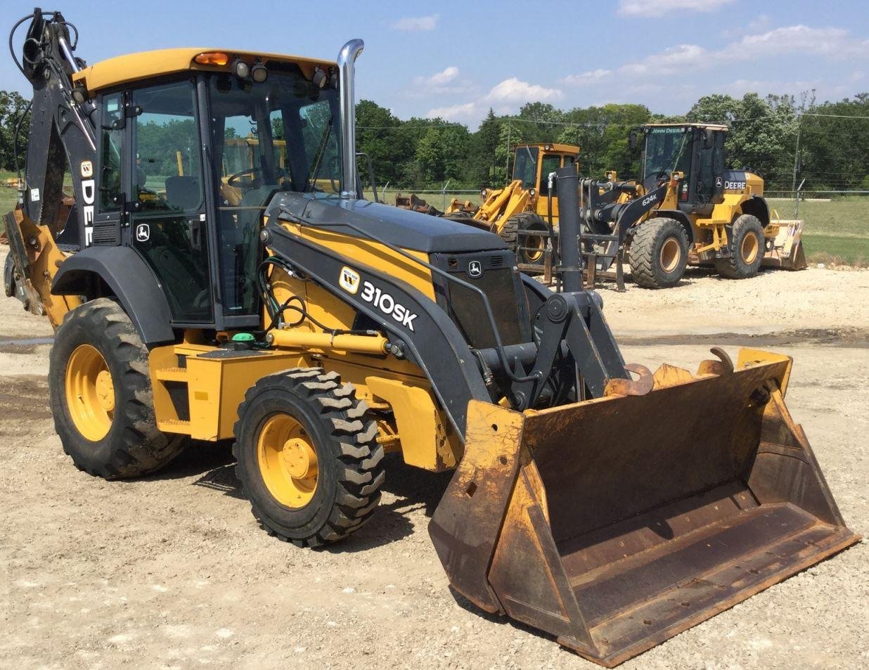 John Deere 310SK, 410K Backhoe Loaders With TMC Repair Manual TM12488