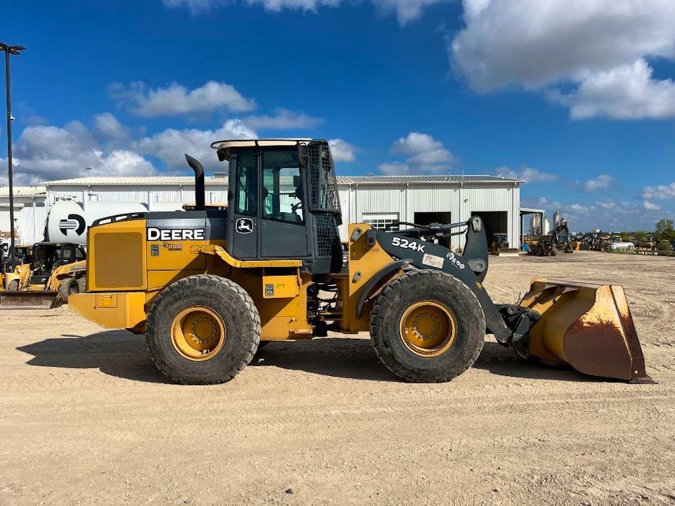 John Deere 524K 4WD Loader Engine 6068HDW74 (T3) Operation and Test Technical Manual TM10686