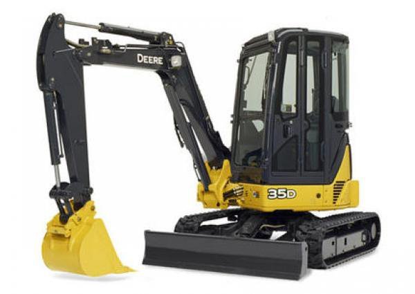 John Deere 35D and 50D Excavator Operation and Tests Manual TM2263