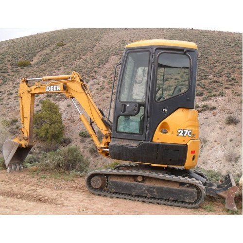 John Deere 27C ZTS and 35C ZTS Excavator Operation and Tests Manual TM2052