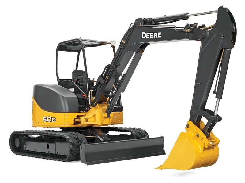 John Deere 50D Compact Excavator Parts Catalog Manual Download PDF PC10117