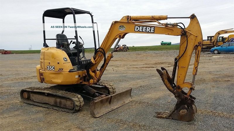 John Deere 35C ZTS Excavator Parts Catalog Manual Download PC9221