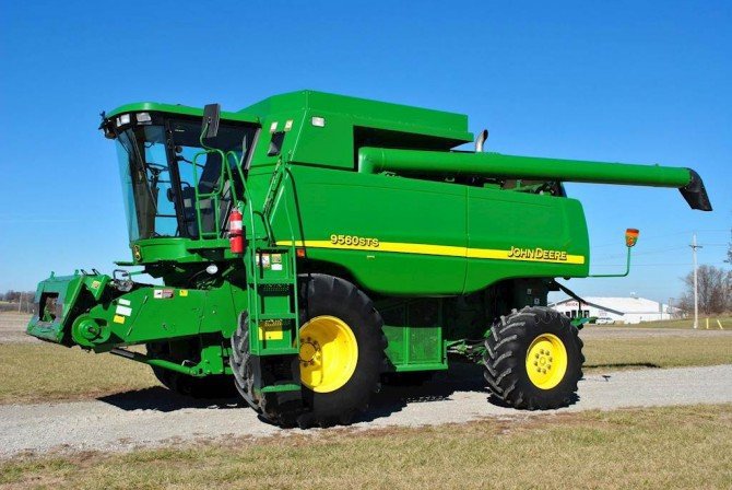 John Deere 9560 STS,9660 STS,9760 STS,9860 STS Combine Repair Manual TM2181