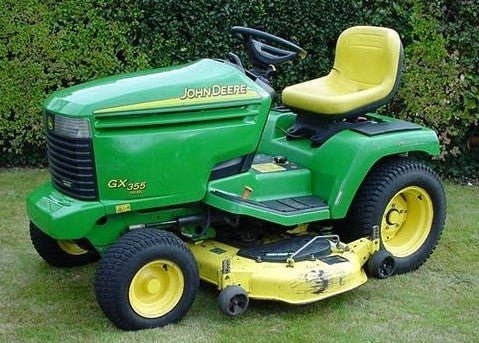 John Deere GX355D Lawn & Garden Tractor Technical Service Repair Manual TM1974