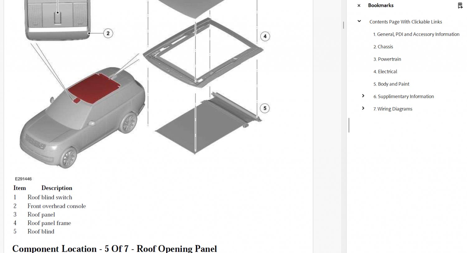 2023 Land Rover Range Rover L460 Service Manual