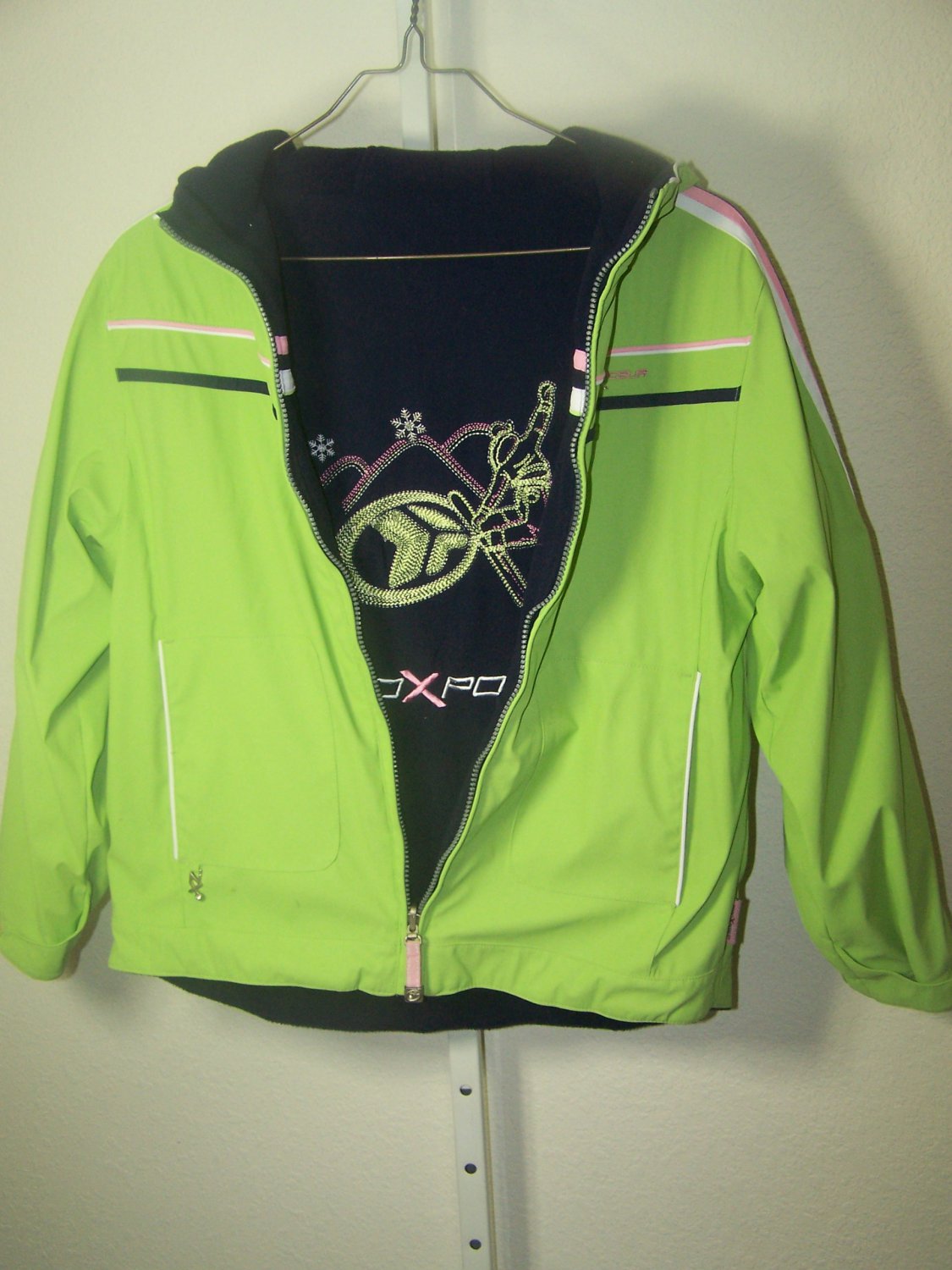 Zero Exposure womens size 14 reversible jacket
