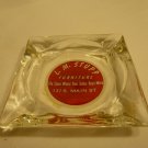 LM Stupp Furniture Ashtray Glass vintage