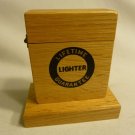 Cornwall Wood Products Lighter Lifetime Guarantee vintage Match Holder Maine