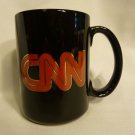 CNN Coffee Cup Mug Black with Red Lettering by Linyi