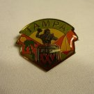 Super Bowl XXV Tampa Lapel Hat Pin NFL Football 1991 Giants Bills