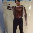MANIACAL MIME Mens Halloween Costume Crazy Bloody Creepy Adult Killer