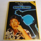 Paul McCartney Give My Regards To Broad Street 1984 sheet music