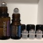 Essential Oil Bottle Rollers and Lids x20