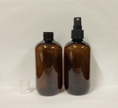 250ml Amber PET Spray Bottle