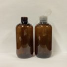 250ml Amber PET Natural Flip Lid