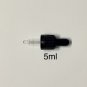5ml Black dropper Lid Tamper Evident
