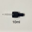 10ml Black dropper Lid Tamper Evident